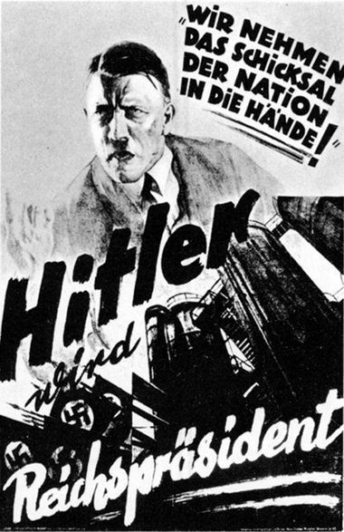 Die Reichspräsidentenwahlen von 1932 gaben den Faschisten erneut...
