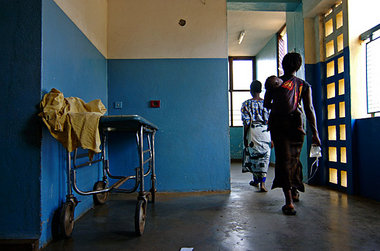 Patienten im Kamuzu-Krankenhaus