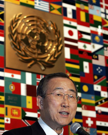 Welche Empfehlungen wird UN-Generalsekretär Ban Ki-moon am 20. A...