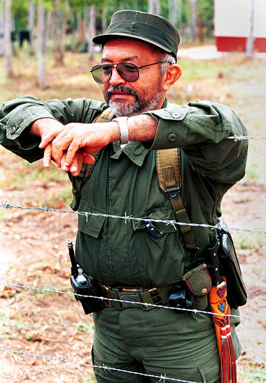 Raúl Reyes (Archivbild): »Uribes Aufgabe ist die Destabilisierun... Raúl Reyes (Archivbild): »Uribes Aufgabe ist die Destabilisierun...