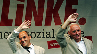 Gregor Gysi und Oskar Lafontaine können zufrieden sein.
