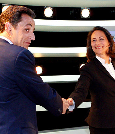 Einer wird gewinnen: Sarkozy und Royal vor ihrem Fernsehduell