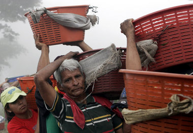 Nicaraguanische Kaffeearbeiter in Costa Rica