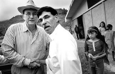 PAC-Spitzenkandidat Ottón Sólis (links)