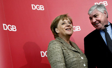 Will kein »Totalverweigerer« sein: DGB-Chef Michael Sommer mit A... Will kein »Totalverweigerer« sein: DGB-Chef Michael Sommer mit A...