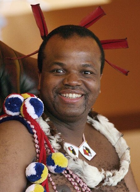 Swasilands König Mswati III. Swasilands König Mswati III.