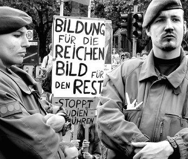 Gegen das Bezahlstudium – Protest in Düsseldorf (November 2005)