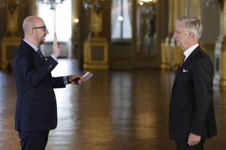 Belgiens Premierminister Charles Michel im September in Brüssel ...