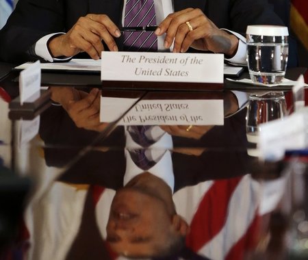 US-Präsident Barack Obama wäre gern federführend, hat das Heft d...