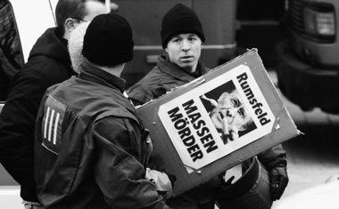 Für die Polizei Beleidigung eines Staatsgastes