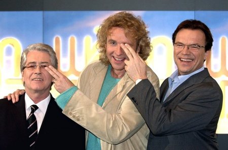 Die früheren »Wetten, dass ...?«-Moderatoren Elstner, Gottschalk...