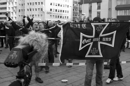 Diesmal ging es nicht um Fussball, sondern um politische Randale... Diesmal ging es nicht um Fussball, sondern um politische Randale...