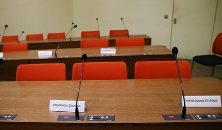 Der Platz der Hauptangeklagten im NSU-Prozess blieb am Dienstag ...