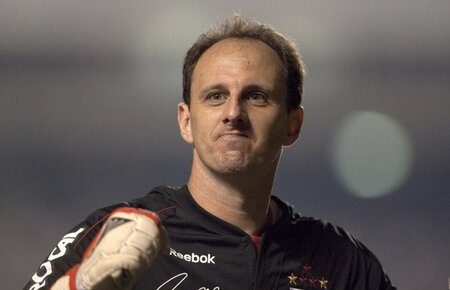 Torwart Rogerio Ceni von Sao Paulo