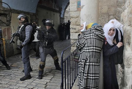 Blendgranaten gegen Palästinenser: Am Mittwoch gingen israelisch...