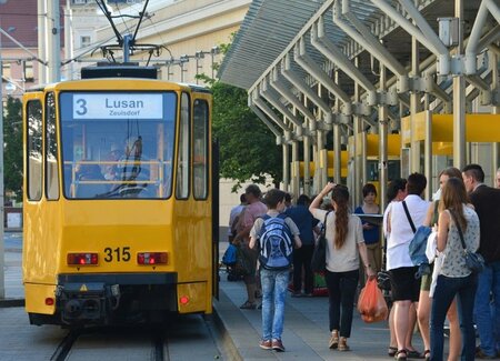 Straßenbahn in Gera: Durch die Pleite der Stadtwerke geht  jeder...