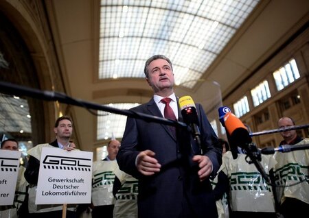 Kontaktfreudiger Streikführer: GDL-Chef Weselsky spricht am Sonn... Kontaktfreudiger Streikführer: GDL-Chef Weselsky spricht am Sonn...