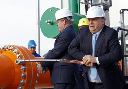 Die ungarische RegieIn der Gasfrage einig mit Rusland gegen die ...