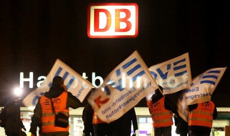 Auch die EVG brachte sich nun für die anstehenden Tarifgespräche...
