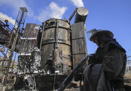 Das zerstörte Kohlekraftwerk in Lugansk ist für Kiew nutzlos - i... Das zerstörte Kohlekraftwerk in Lugansk ist für Kiew nutzlos - i...