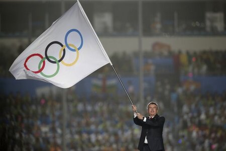 »Den Moment ergreifen«: Thomas Bach bei den Jugendspielen Ende A...