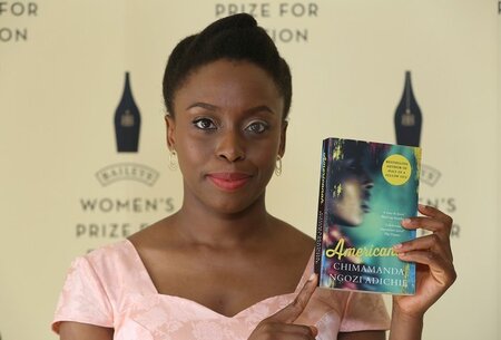 Chimamanda Ngozie Adichie im Juli bei der Feier zur Verleihung d...