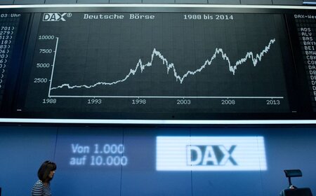 Der Leitindex DAX vereint die 30 wichtigsten börsennotierten Kap...