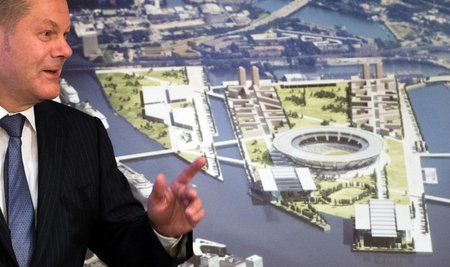 Oh wie schön ist Olympia: Hamburgs Erster Bürgermeister Olaf Sch...