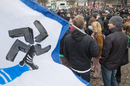 Aufmarsch in Hannover: HoGeSa konnte am 15. November mit knapp 3...