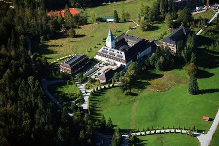 Drei Wochen lang Straßensperren: Auf Schloss Elmau findet am 7. ...