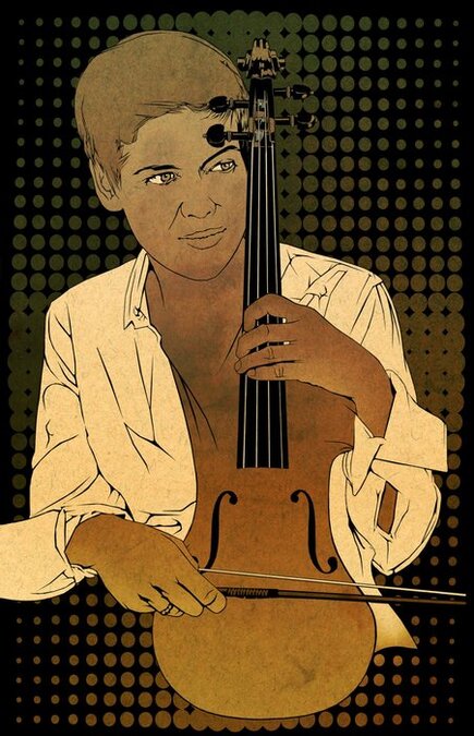 "Aber Faust hält das Tempo" (Illustration: Burkhard Neier) "Aber Faust hält das Tempo" (Illustration: Burkhard Neier)
