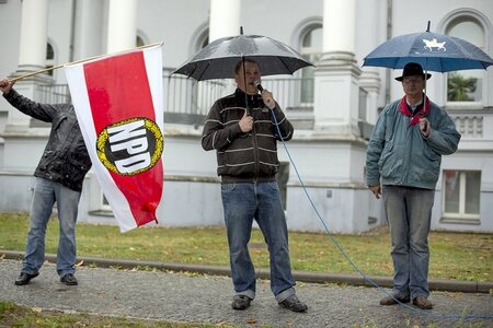 Hat hier jemand irgendwelche Rechtsextremisten gesehen?