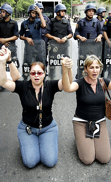 Caracas: Demo für einen Störsender