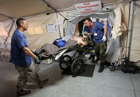 Bei der Übung »Blue Travel« probte die Bundeswehr zusammen mit U...