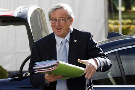 Jean-Claude Juncker, von 1995 bis 2013 Regierungschef, zwischen ...