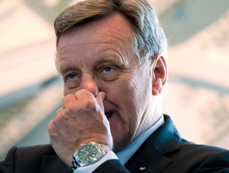 Früher Bahn-Chef, heute BER-Bauleiter: Hartmut Mehdorn