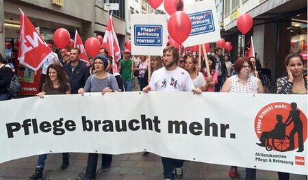 »Viele Pflegekräfte melden sich bei uns, denn es gibt einen star... »Viele Pflegekräfte melden sich bei uns, denn es gibt einen star...