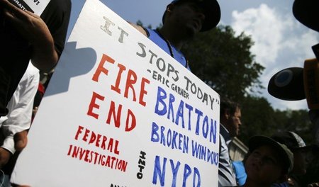 »Feuert Bratton! Beendet &rsaquo;Broken Windows!&lsaquo;« Nach d...
