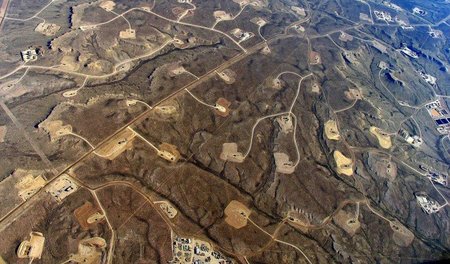 Ölförderung durch Fracking ist ein Beispiel für die Funktion der...