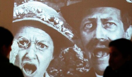 "Ein Wirrwarr" (Beckett-Film in der Berliner »Akakakakademie der...