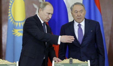 Auf Partnersuche für Eurasische Wirtschaftsunion: Die Präsidente... Auf Partnersuche für Eurasische Wirtschaftsunion: Die Präsidente...