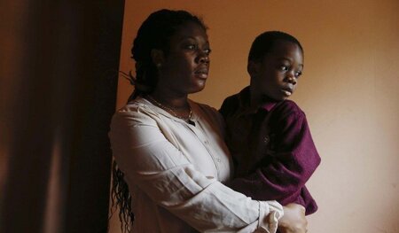 Auch die Mutter Jesu war eine Mutter. Liberianische Flüchtlinge,...
