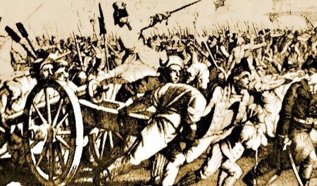Gent im November 1789: Da die Aufständischen die österreichische...