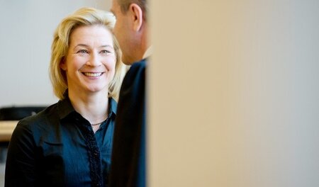 Wie alles anfing. Claudia Pechstein mit ihrem Anwalt Thomas Summ...