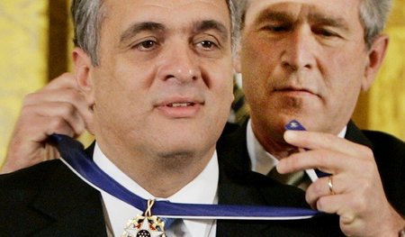 Verleihung der »Freiheitsmedaille des Präsidenten« durch den dam... Verleihung der »Freiheitsmedaille des Präsidenten« durch den dam...