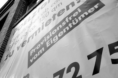 Leere Wohnungen gibt es nach wie vor reichlich. Die Frage ist nu...