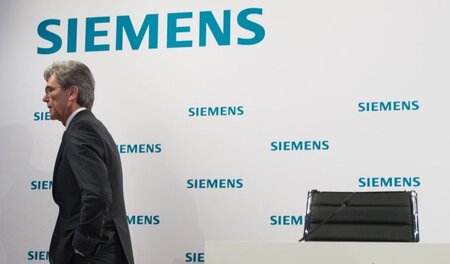 Bittet um Geduld: Siemens-Chef Josef »Joe« Kaeser Bittet um Geduld: Siemens-Chef Josef »Joe« Kaeser