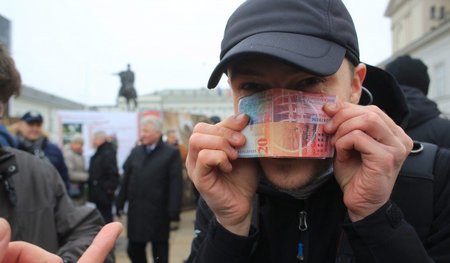 20 Franken werden nicht reichen: Bei Protestaktion von Hauseigen... 20 Franken werden nicht reichen: Bei Protestaktion von Hauseigen...