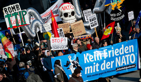Tausende protestierten am Samstag in München gegen die »Sicherhe...