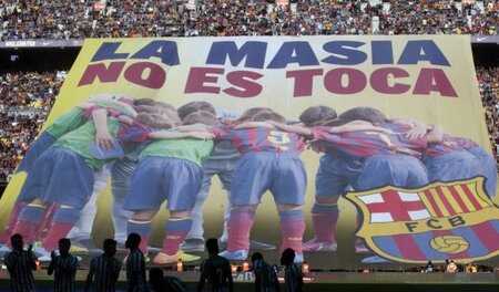Bitte nicht die Gewohnheiten verändern! Barca-Fans solidarisiert...